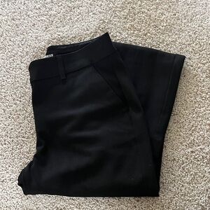 Express Women's Black Straight Leg Pants - Black